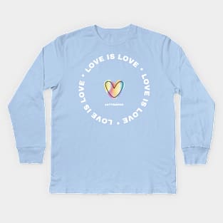 Love is Love Kids Long Sleeve T-Shirt